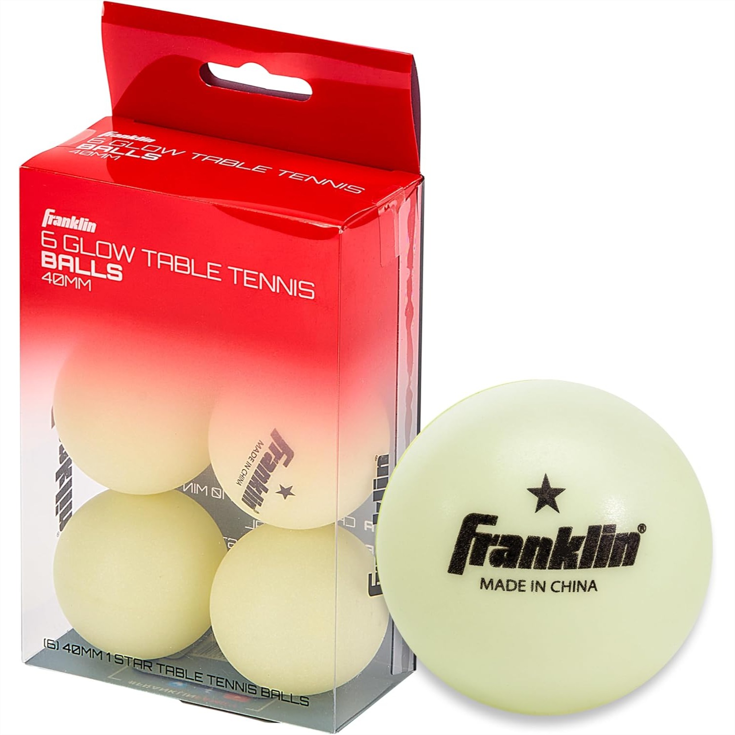 Table Tennis Reference - Glow in the Dark Ping Pong