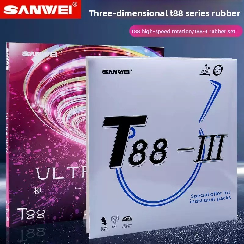 Table Tennis Grip - Sanwei T88 ULTRA-Spin T88-3 Table Tennis