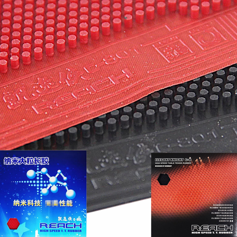 Table Tennis Grip - Reach C-8 C-801 Table-tennis Rubber OX