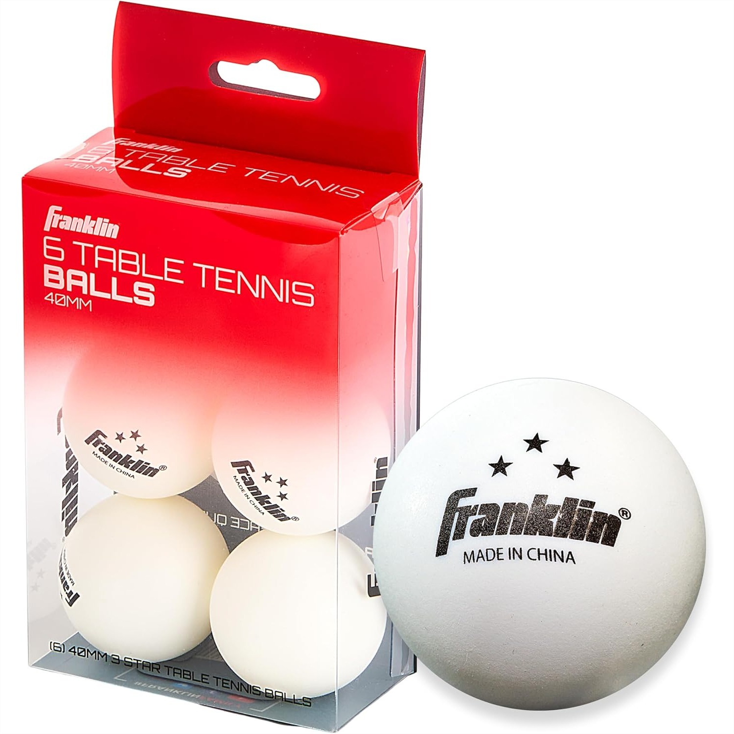 Table Tennis Reference - Table Tennis Balls 40mm Official Size