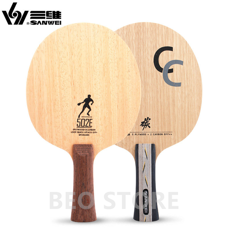 Table Tennis Review - SANWEI CC 502E 5 Ply wood+2
