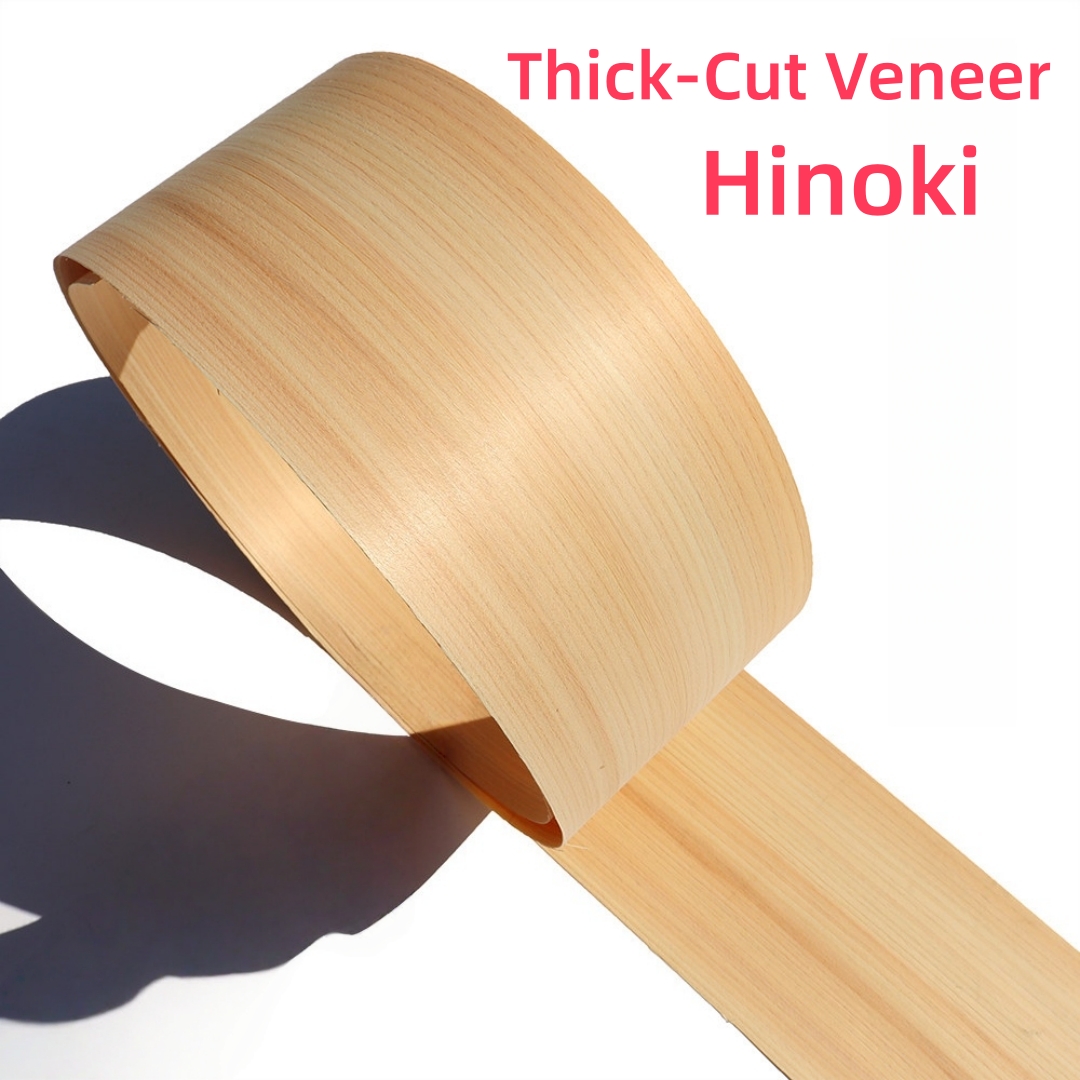 Table Tennis Racket - Thick Cut 17x250cm Natural Hinoki Wood