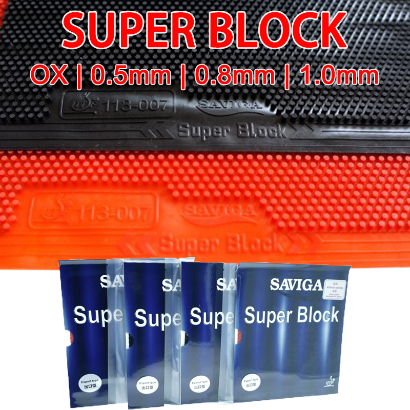 Table Tennis Grip - SAVIGA SUPER BLOCK OX Long Pips