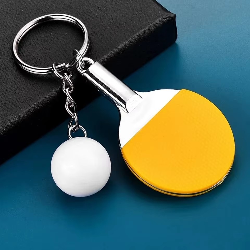Creative Cute Mini Table Tenni - Table Tennis Keychain บทวิจารณ์และราคา