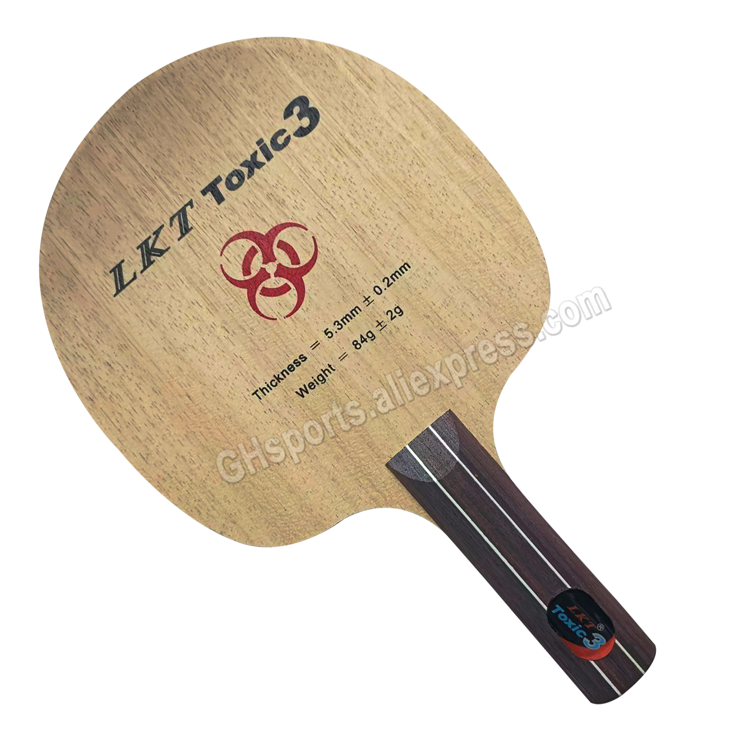 Original LKT Toxic3 Chop Type  - Table Tennis Review บทวิจารณ์และราคา