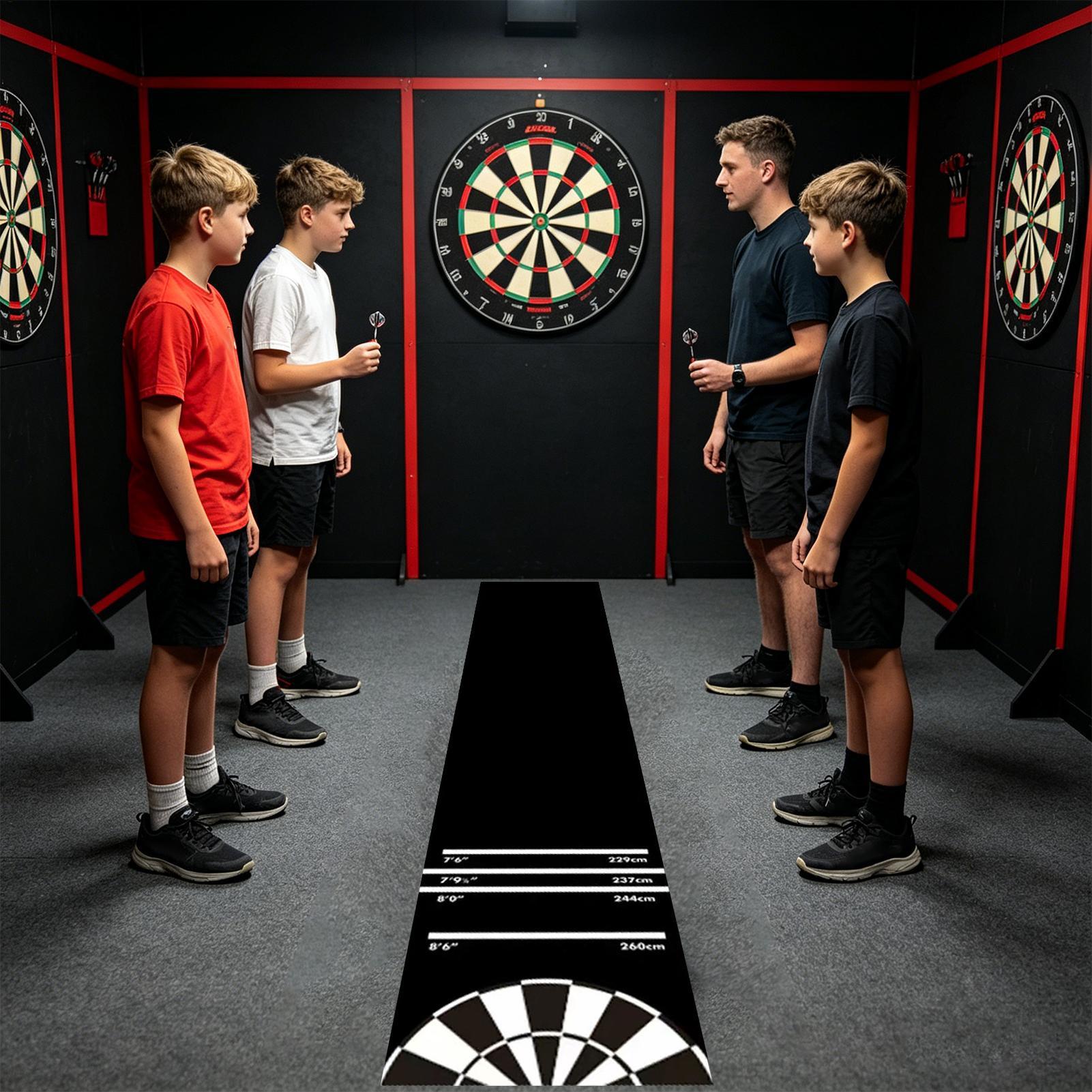 Multi-functional Dart Mat Anti - Throw Distance Board บทวิจารณ์และราคา