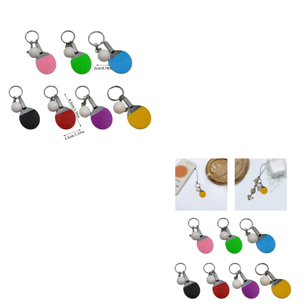 Q39E Sport Mini Metal Table Te - Table Tennis Keychain บทวิจารณ์และราคา