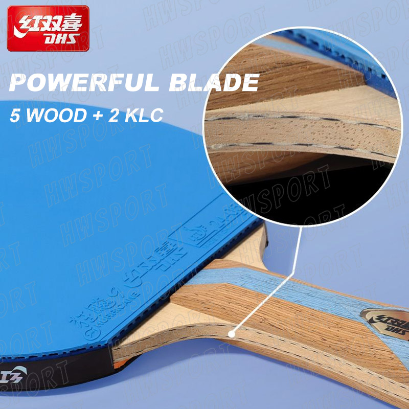 DHS 6 Star Color Table Tennis  - Table Tennis Review บทวิจารณ์และราคา