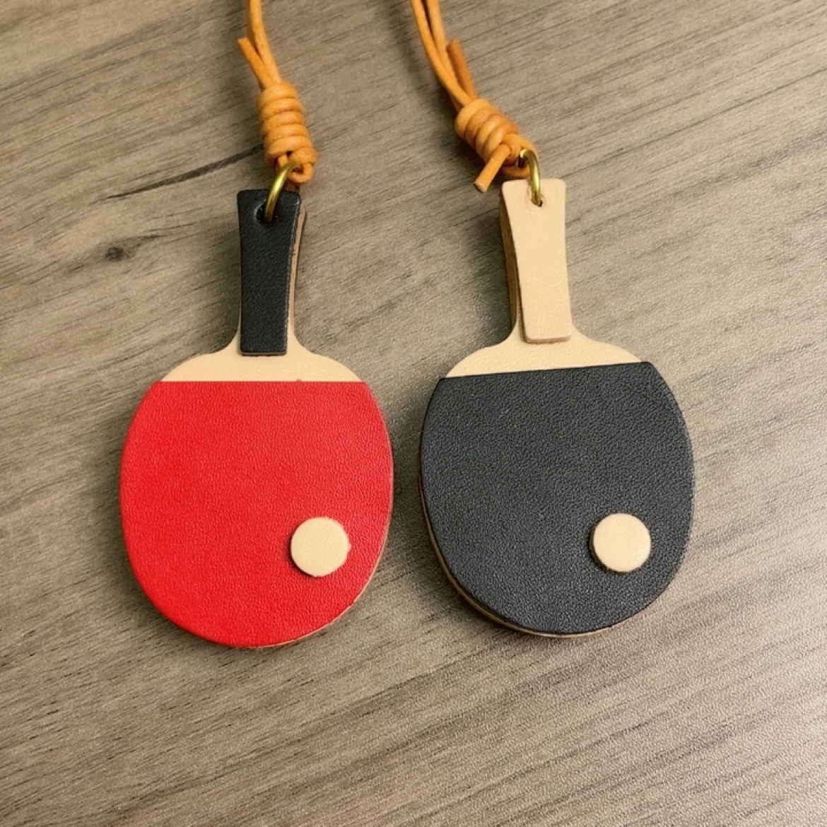 Genuine Leather Table Tennis K - Table Tennis Keychain บทวิจารณ์และราคา