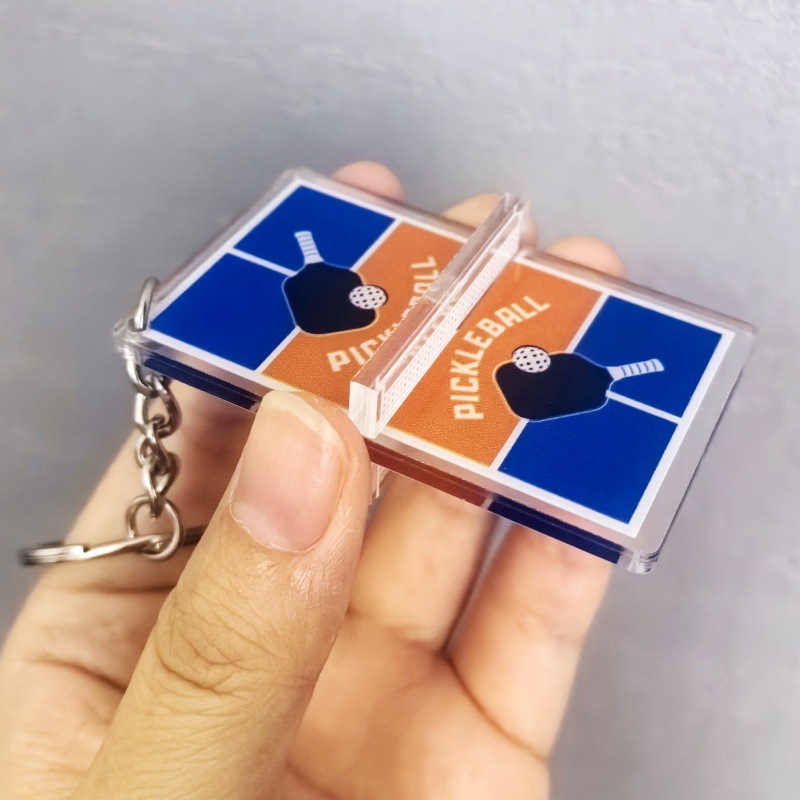 Acrylic Badminton Tennis Keych - Table Tennis Keychain บทวิจารณ์และราคา