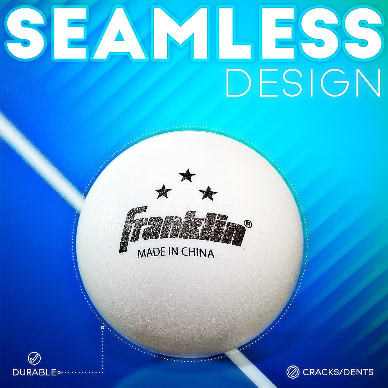 Table Tennis Balls 40mm Offici - Table Tennis Reference บทวิจารณ์และราคา