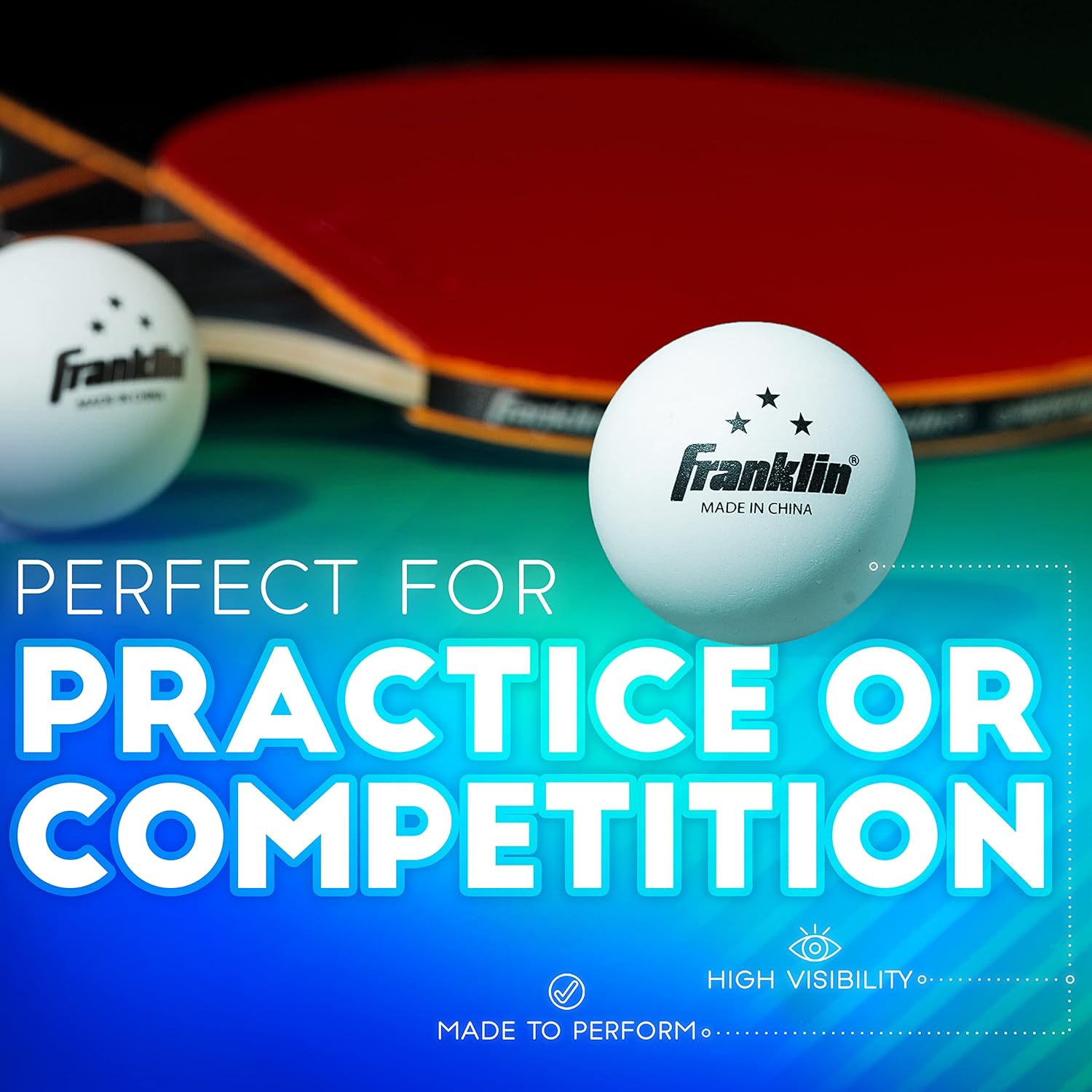 Table Tennis Balls 40mm Offici - Table Tennis Reference บทวิจารณ์และราคา