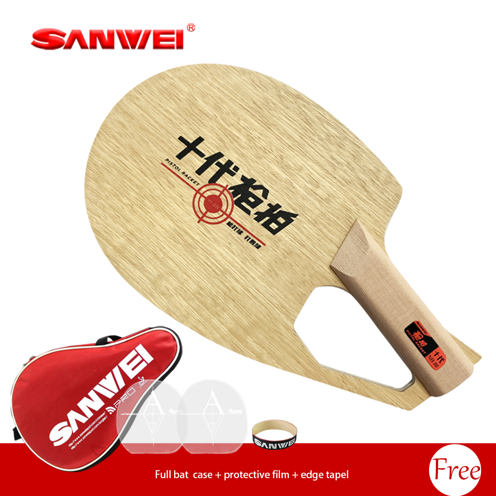 Original SANWEI Patented Pisto - Table Tennis Racket บทวิจารณ์และราคา