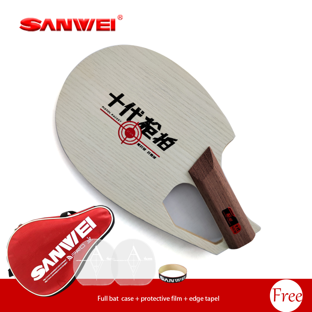 Original SANWEI Patented Pisto - Table Tennis Racket บทวิจารณ์และราคา