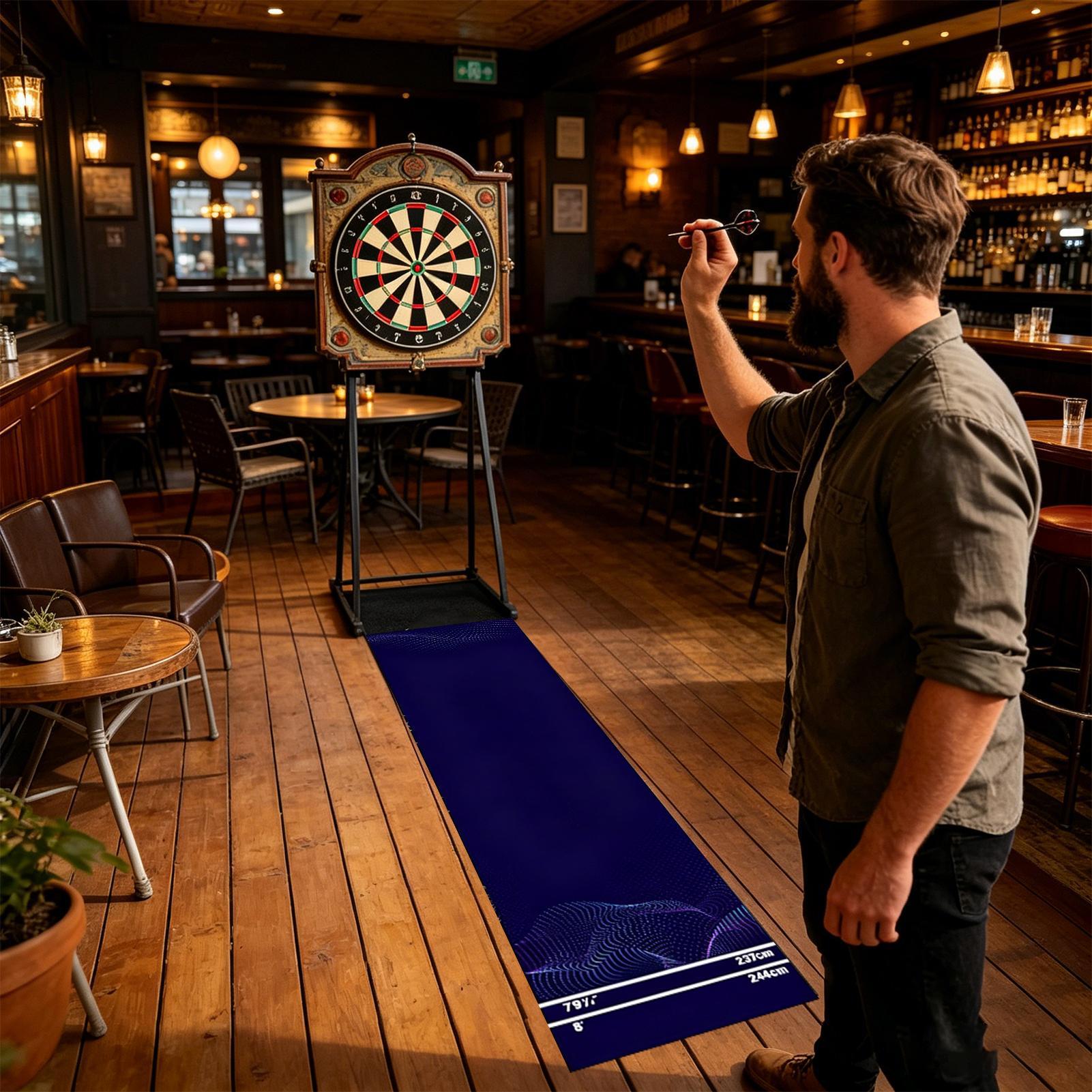 Dart Mat Portable Non-Slip Cry - Throw Distance Board บทวิจารณ์และราคา