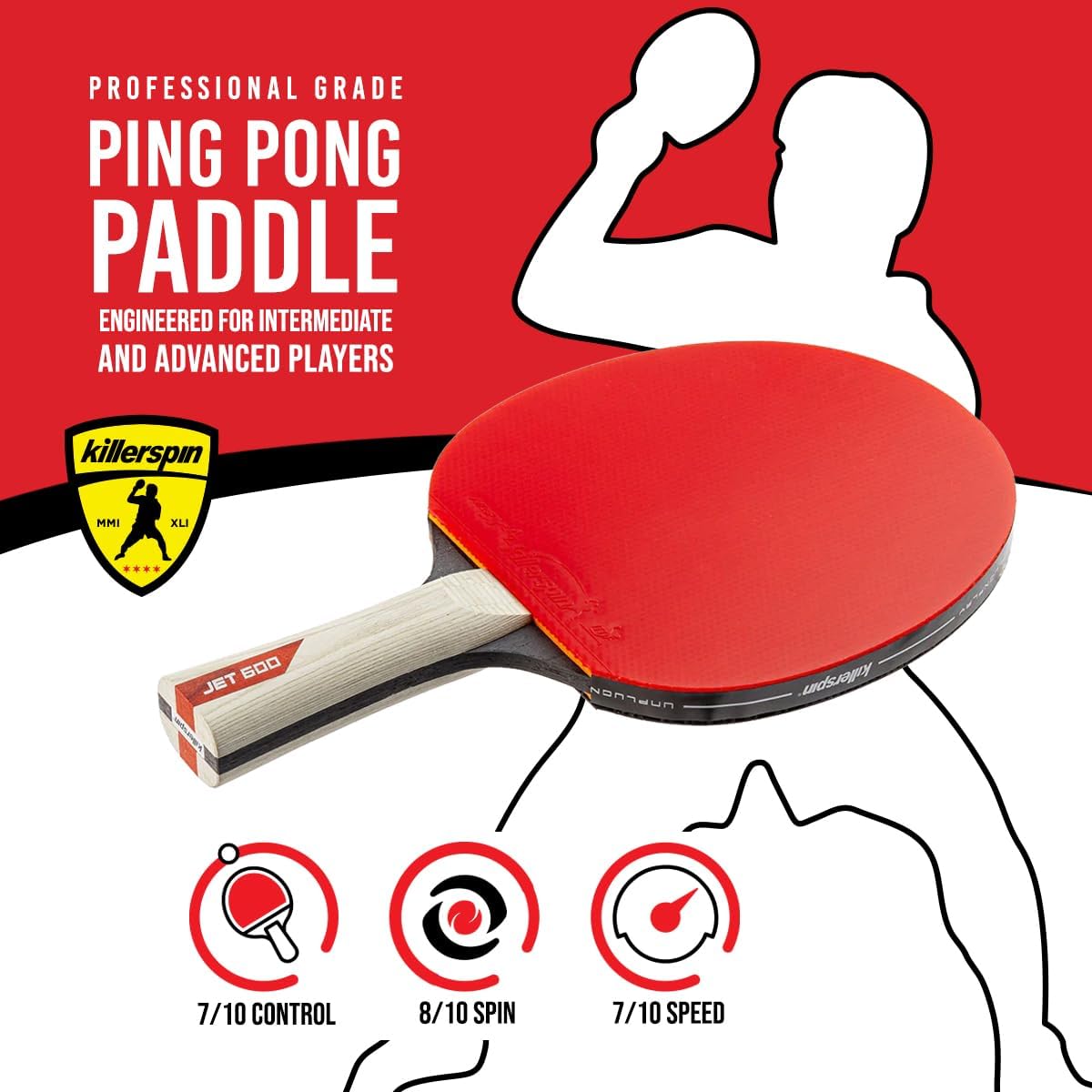 Advanced Table Tennis Racket,  - Table Tennis Reference บทวิจารณ์และราคา