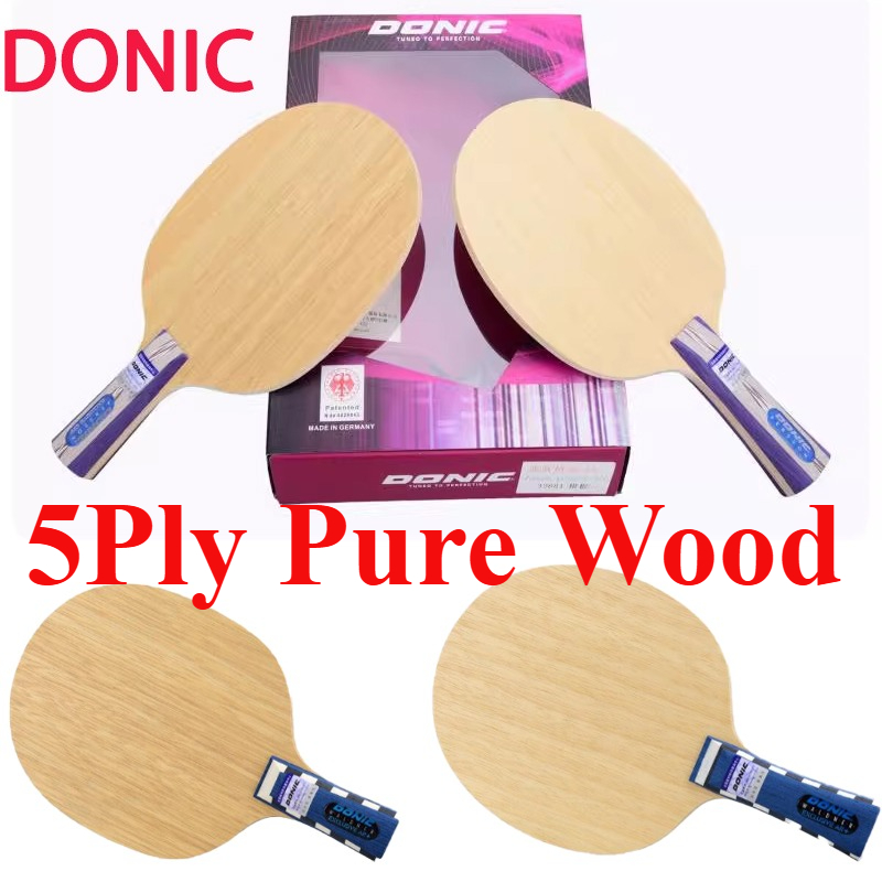 5Ply Pure Wood Ping Pong Paddl - Table Tennis Racket บทวิจารณ์และราคา