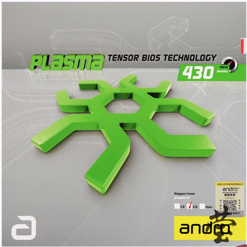 ANDRO Plasma 430 ROXON 450 tab - Table Tennis Racket บทวิจารณ์และราคา