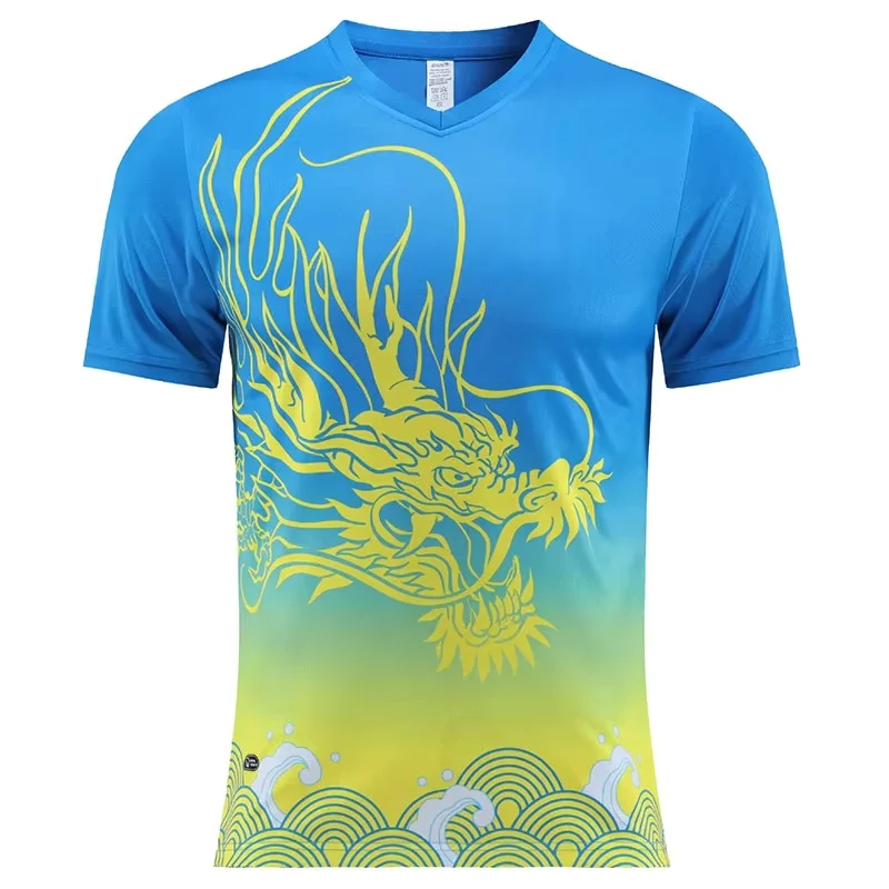 Team Table Tennis T Shirt Men  - Table Tennis Training China บทวิจารณ์และราคา