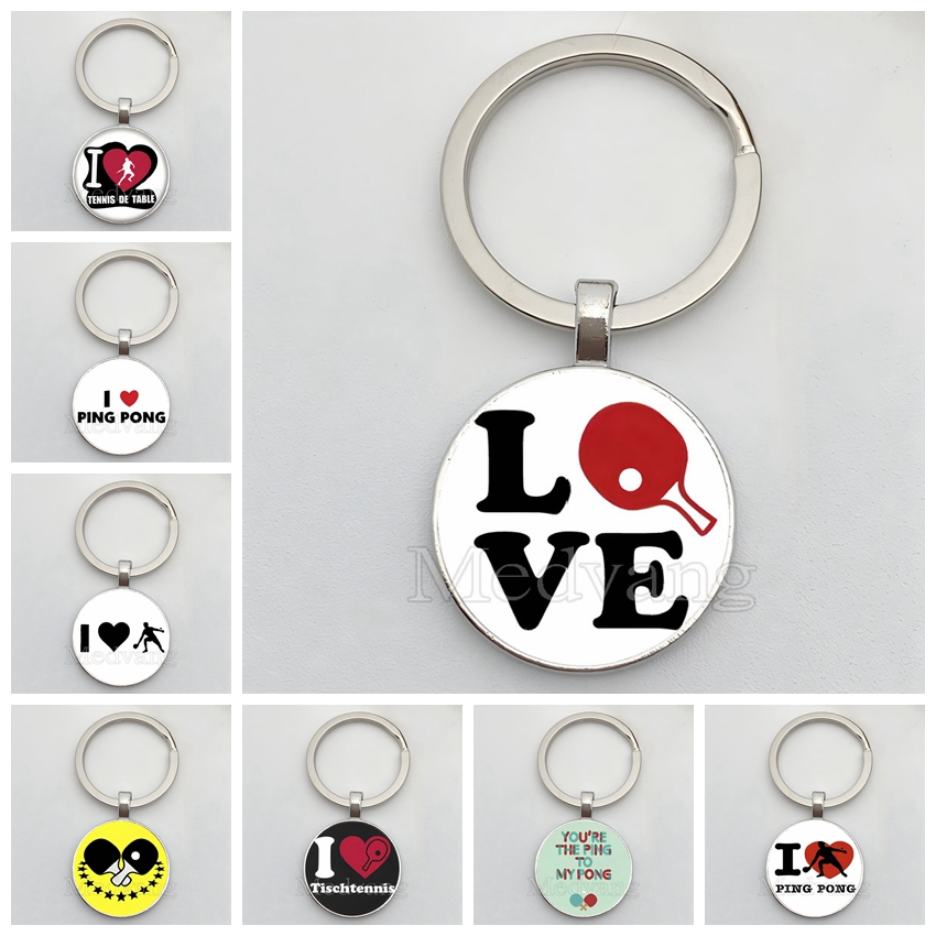 Ping Pong Keychain Table Tenni - Table Tennis Keychain บทวิจารณ์และราคา
