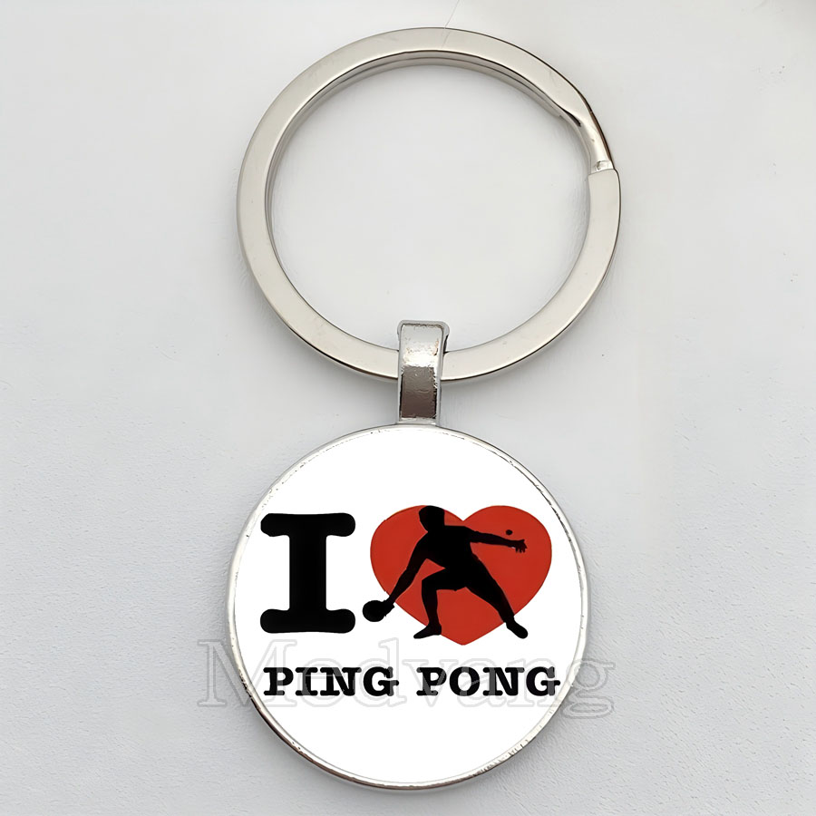 Ping Pong Keychain Table Tenni - Table Tennis Keychain บทวิจารณ์และราคา