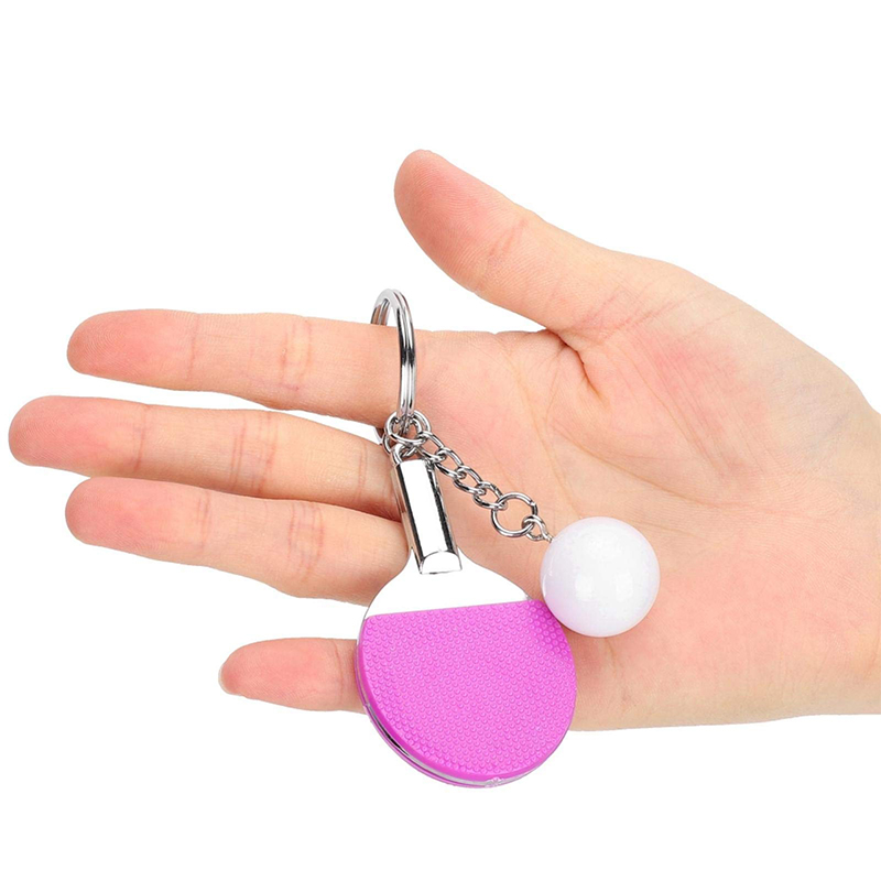 30Pcs Mini Table Tennis Racket - Table Tennis Keychain บทวิจารณ์และราคา