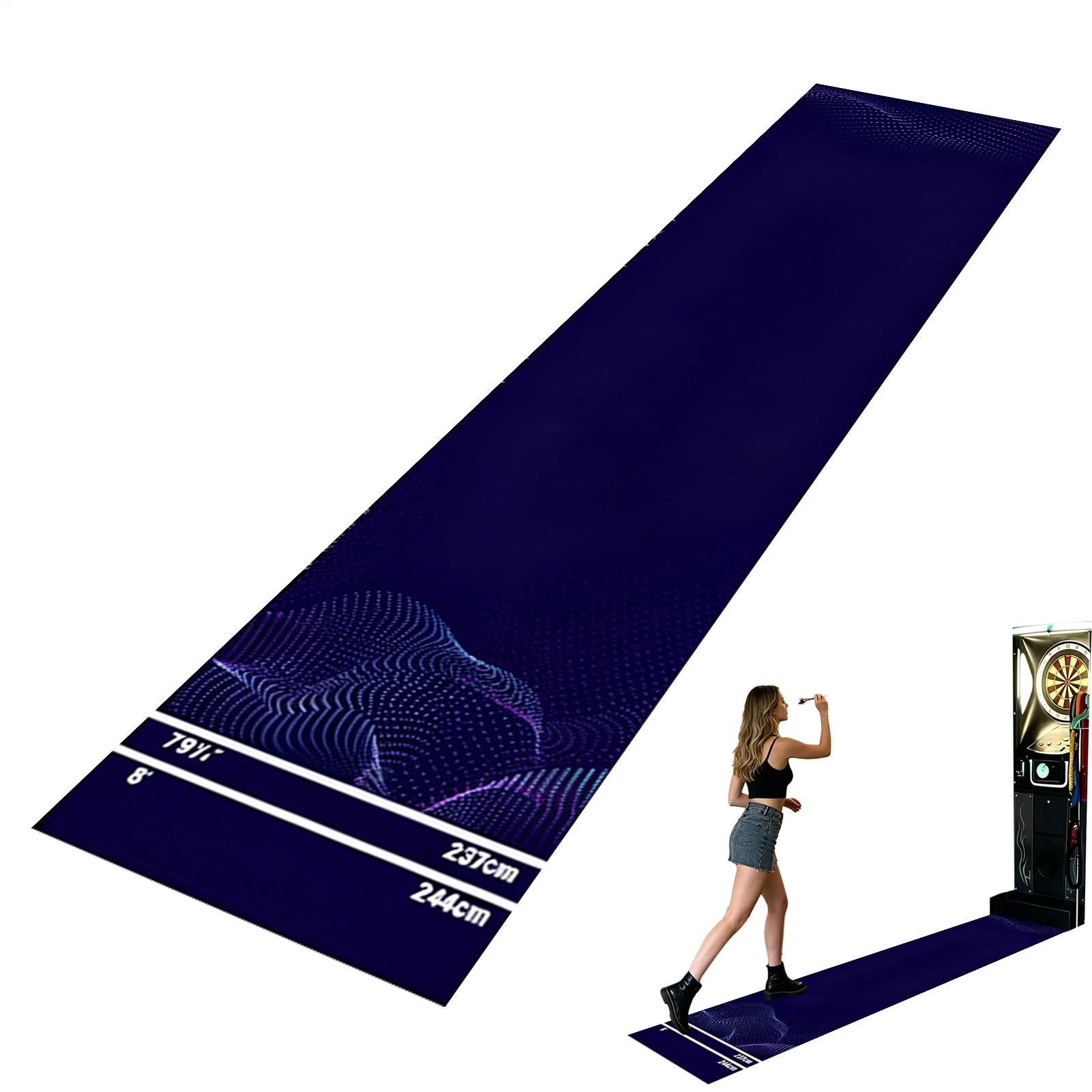 Protective Dart Rug Mat Dart B - Throw Distance Board บทวิจารณ์และราคา