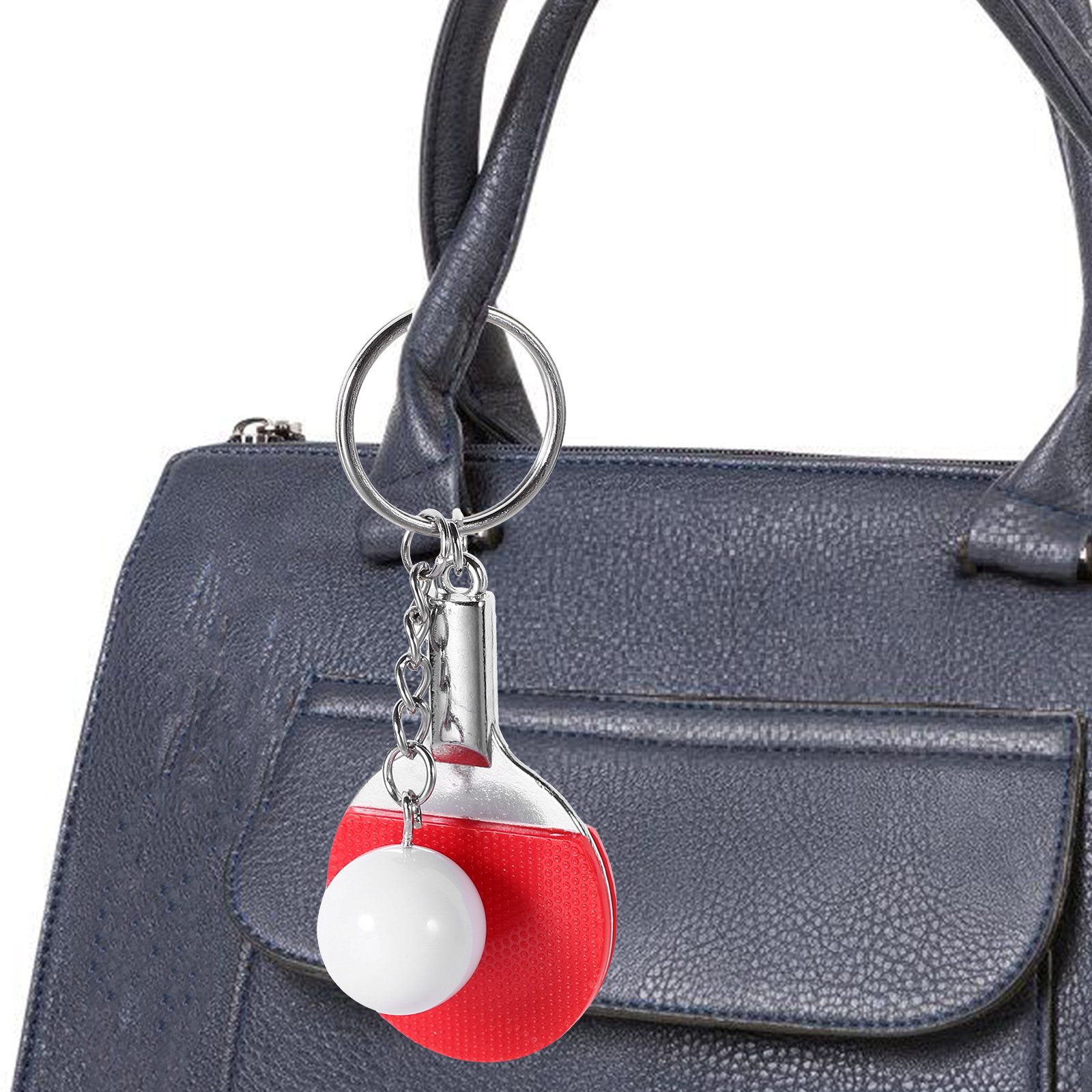 6Pcs Table Tennis Ball Keychai - Table Tennis Keychain บทวิจารณ์และราคา